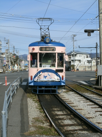 はりまや橋停留場から桟橋通五丁目駅の乗車記録(乗りつぶし)写真