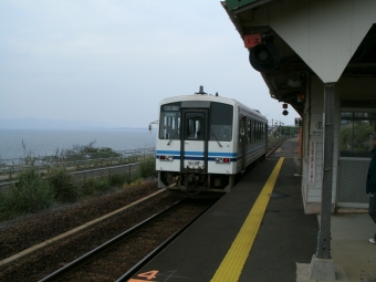 田儀駅から出雲市駅の乗車記録(乗りつぶし)写真
