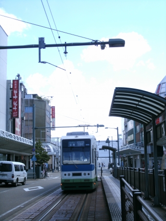 田原町駅から福井駅停留場の乗車記録(乗りつぶし)写真