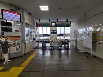 東室蘭駅から豊浦駅の乗車記録(乗りつぶし)写真