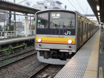 久地駅から武蔵小杉駅の乗車記録(乗りつぶし)写真