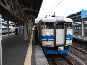 直江津駅から谷浜駅の乗車記録(乗りつぶし)写真