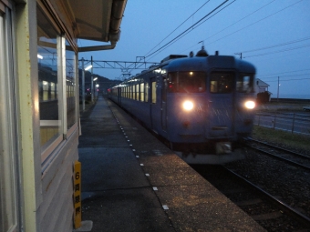 谷浜駅から直江津駅の乗車記録(乗りつぶし)写真