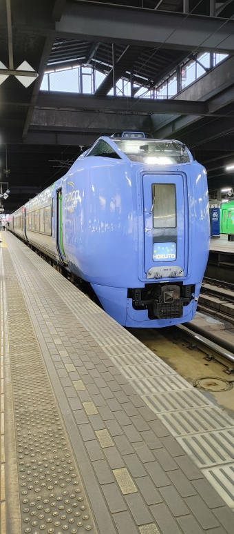札幌駅から函館駅:鉄道乗車記録の写真