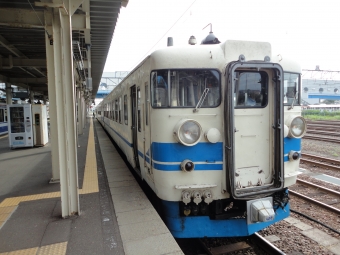 直江津駅から富山駅の乗車記録(乗りつぶし)写真