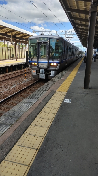 加賀温泉駅から福井駅の乗車記録(乗りつぶし)写真