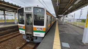 島田駅から富士駅の乗車記録(乗りつぶし)写真