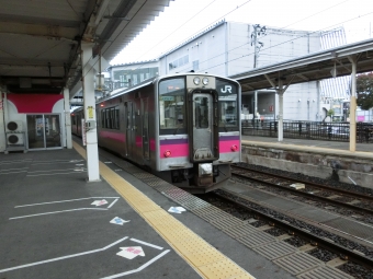 秋田駅から大曲駅:鉄道乗車記録の写真