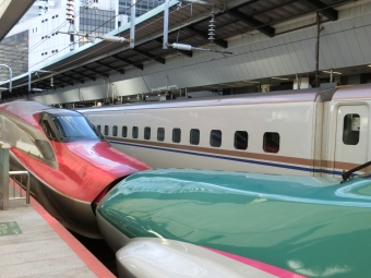 盛岡駅から東京駅の乗車記録(乗りつぶし)写真