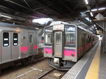 大曲駅から秋田駅:鉄道乗車記録の写真