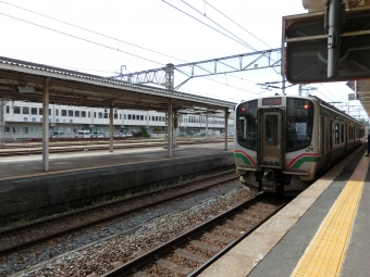 一ノ関駅から石越駅の乗車記録(乗りつぶし)写真