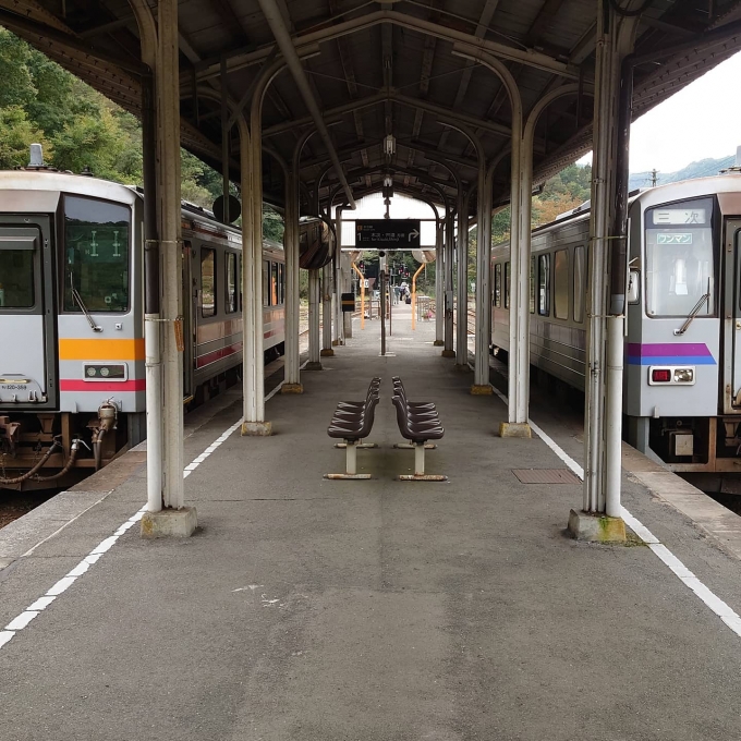 鉄道乗車記録の写真:駅舎・駅施設、様子(2)        