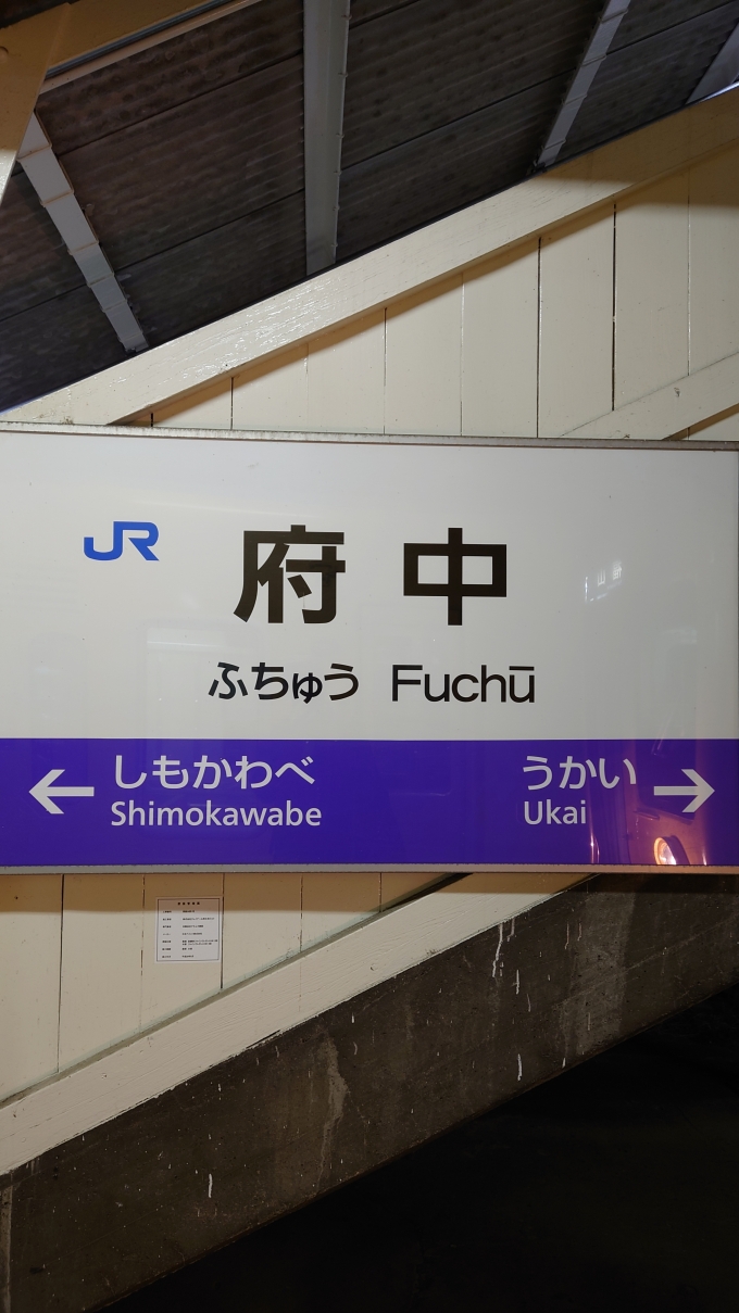 鉄道乗車記録の写真:駅名看板(5)        