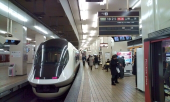 近鉄名古屋駅から大阪上本町駅の乗車記録(乗りつぶし)写真