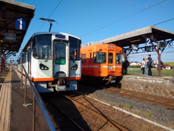 出雲市駅から米子駅の乗車記録(乗りつぶし)写真