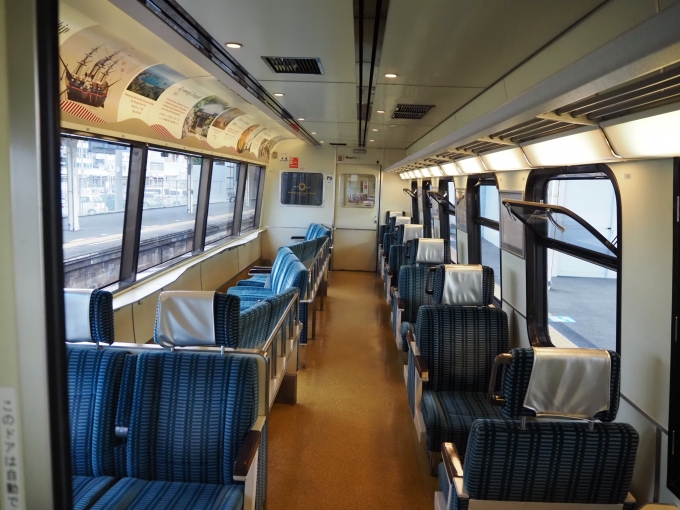 鉄道乗車記録の写真:車内設備、様子(4)        
