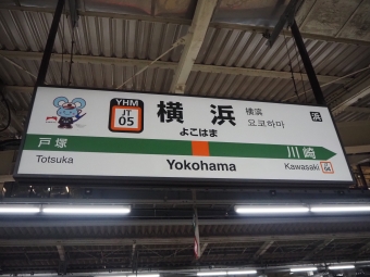横浜駅から久喜駅の乗車記録(乗りつぶし)写真