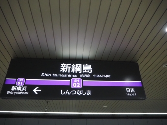 新綱島駅 写真:駅名看板