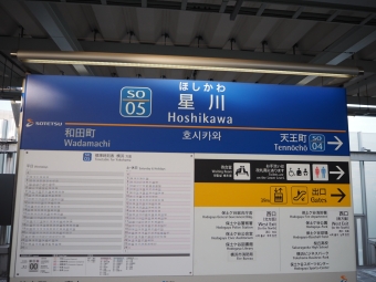 星川駅 写真:駅名看板