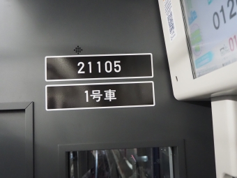 羽沢横浜国大駅から西谷駅の乗車記録(乗りつぶし)写真