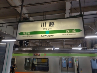 川越駅から八王子駅:鉄道乗車記録の写真