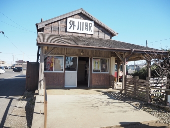 外川駅から仲ノ町駅の乗車記録(乗りつぶし)写真