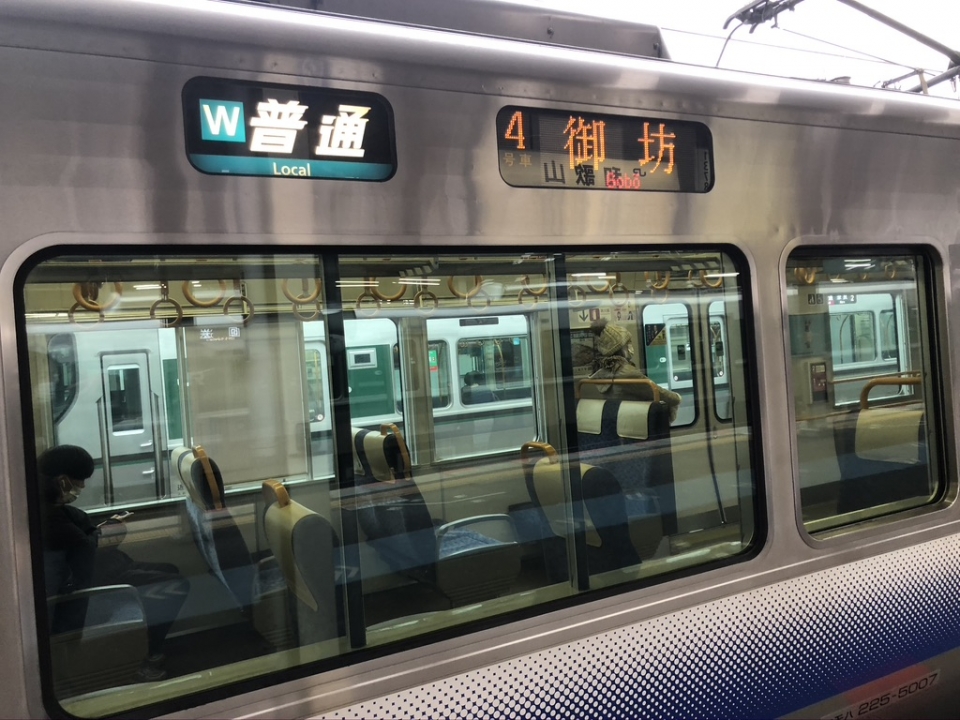 鉄道乗車記録「姫路駅から海南駅」乗車した列車(外観)の写真(2) by iws_nagesute 撮影日時:2021年01月05日