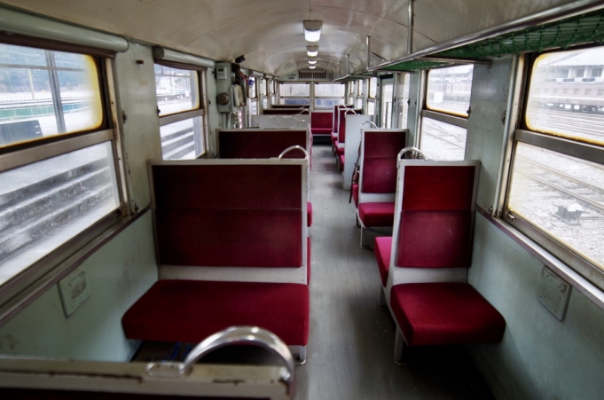 鉄道乗車記録の写真:車内設備、様子(26)        