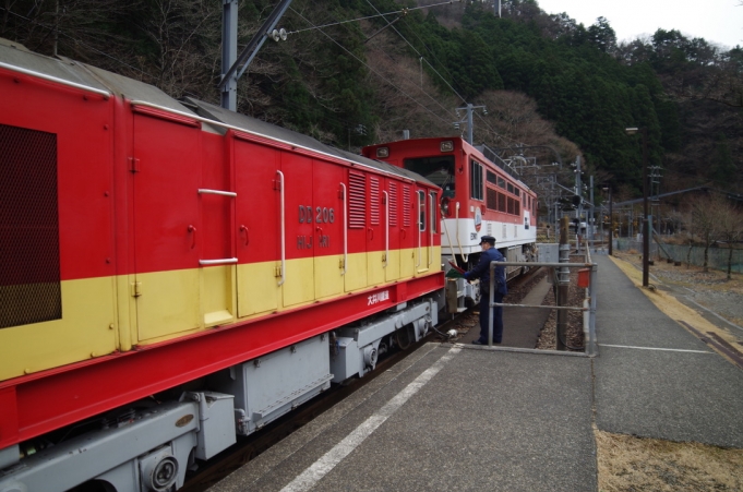 鉄道乗車記録の写真:乗車した列車(外観)(29)        「アプト式との接続」