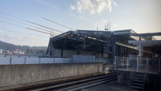 鉄道乗車記録の写真:車窓・風景(9)     「新幹線の高架」