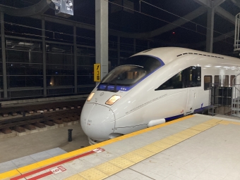 長崎駅から原田駅の乗車記録(乗りつぶし)写真