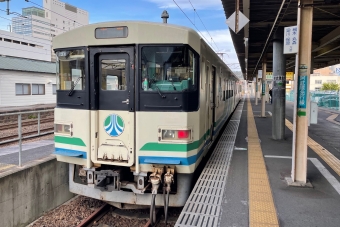 福島駅から富野駅の乗車記録(乗りつぶし)写真