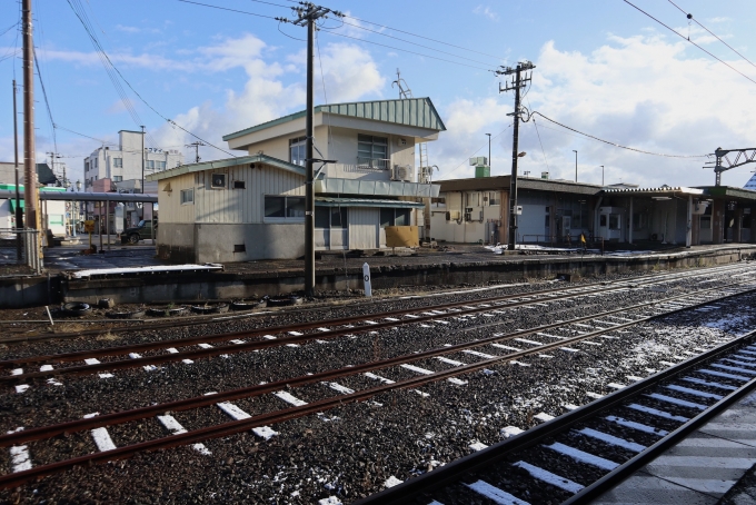 鉄道乗車記録の写真:駅舎・駅施設、様子(3)        「0km」