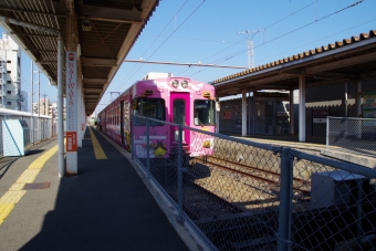 松江しんじ湖温泉駅から川跡駅の乗車記録(乗りつぶし)写真