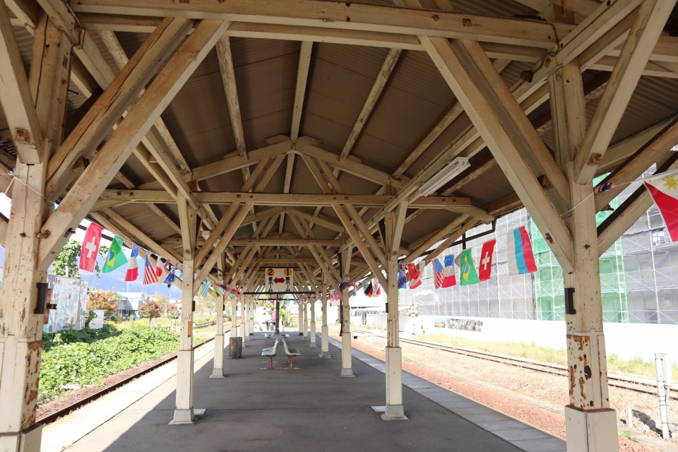 鉄道乗車記録「長井駅から赤湯駅」の写真(2) by ジオ鉄 撮影日時:2020年10月24日