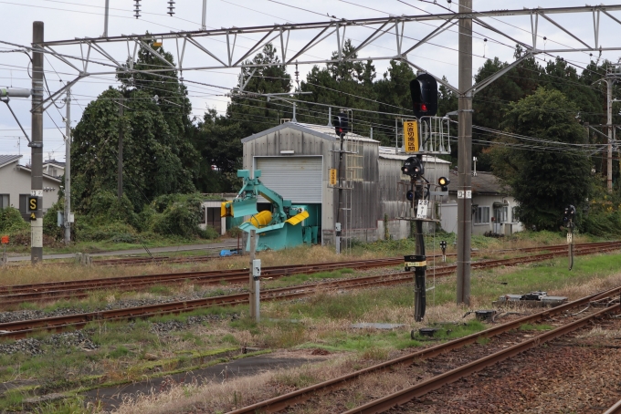 鉄道乗車記録の写真(2)        「秋田方、光直切替区間表示」