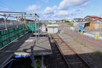 羽後本荘駅から矢島駅の乗車記録(乗りつぶし)写真