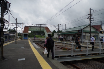 いわき駅から竜田駅の乗車記録(乗りつぶし)写真