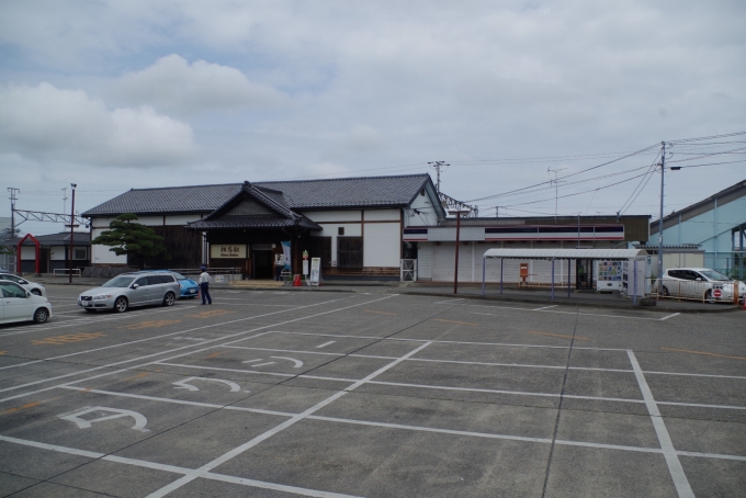 鉄道乗車記録の写真:駅舎・駅施設、様子(2)        「代行バス停」