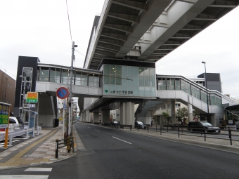 赤土小学校前駅から西日暮里駅の乗車記録(乗りつぶし)写真