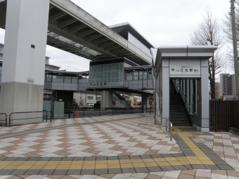 江北駅から西新井大師西駅の乗車記録(乗りつぶし)写真