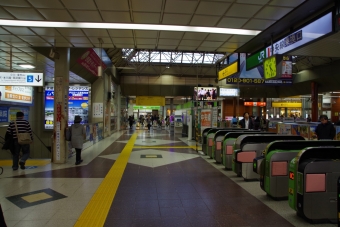 国分寺駅から東村山駅の乗車記録(乗りつぶし)写真