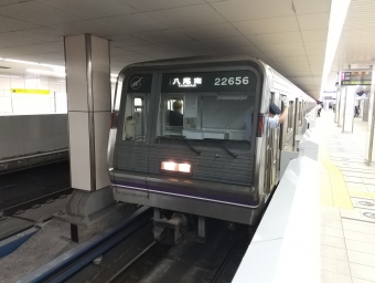天神橋筋六丁目駅から東梅田駅の乗車記録(乗りつぶし)写真