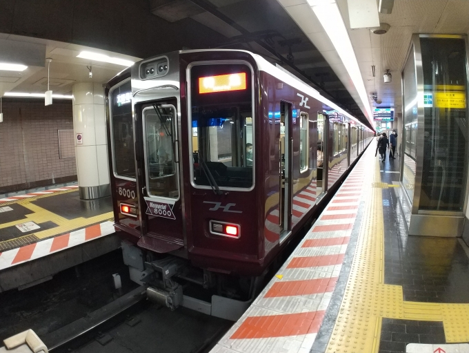鉄道乗車記録の写真:乗車した列車(外観)(1)        「神戸三宮⇔新開地の往復でMemorial8000に当たりました。」