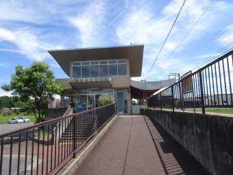 北勢中央公園口駅から西藤原駅の乗車記録(乗りつぶし)写真