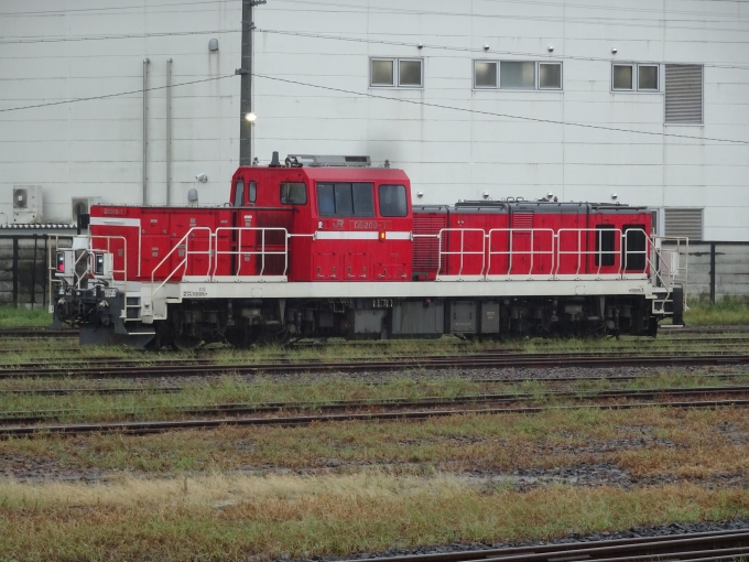 鉄道乗車記録の写真:列車・車両の様子(未乗車)(5)        「初めて見たDD200です。」