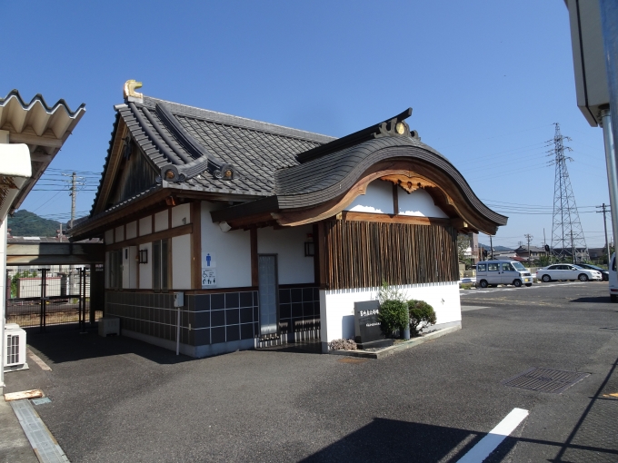 鉄道乗車記録の写真:駅舎・駅施設、様子(2)        「伊賀上野駅の御手洗いです。」