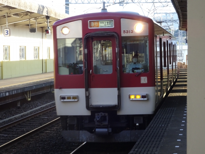 鉄道乗車記録の写真:乗車した列車(外観)(7)        「まさかのL/Cカーで来ました。(五十鈴川始発の急行で且つクロスシートモードです。)」