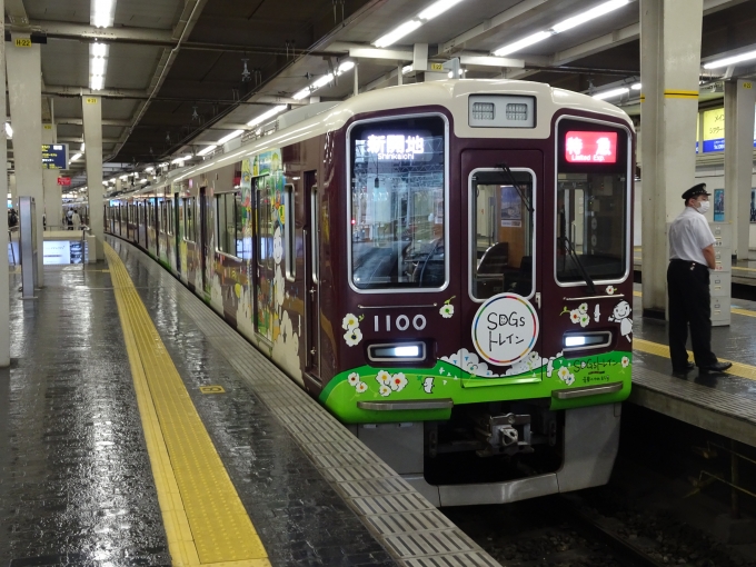鉄道乗車記録の写真:列車・車両の様子(未乗車)(2)        「神戸線のSDGsトレインです。」