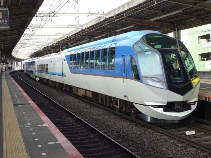 鉄道乗車記録の写真:列車・車両の様子(未乗車)(3)        「京都発の｢しまかぜ｣です。」